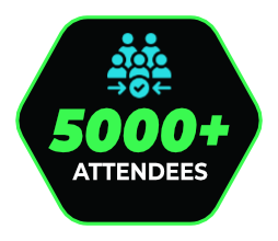 5000+ Attendees